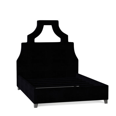 Natalie Upholstered Open-Frame Bed