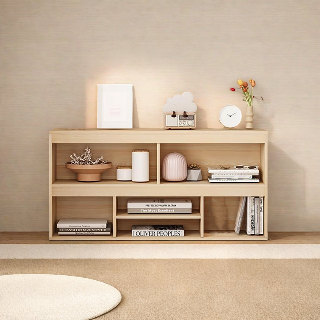 Toy Storage Organizer,6 Cubes Kids Bookshelf Wooden Storage Cabinet For Living Room, Bedroom