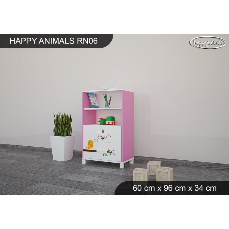 60cm W Kids Cube, Pink
