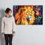 « lion »-impression sur toile tendue-1527394514