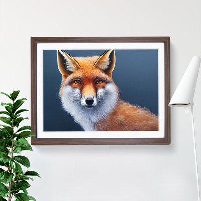Electrifying Fox - Single Picture Frame Painting
