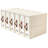 6 Pack Bed Sheet Organizers And Storage (Queen & King Size) Sheet Organizers For Linen Closet Under Bed Storage Sheets Set Organizers With Handle Window Foldable Bedding Storage Box Beige