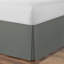 Afia Microfiber Bed Skirt Easy Fit Around Wrinkle Free, Fade Resistant, 16" Drop Length-1652600658-1652600661