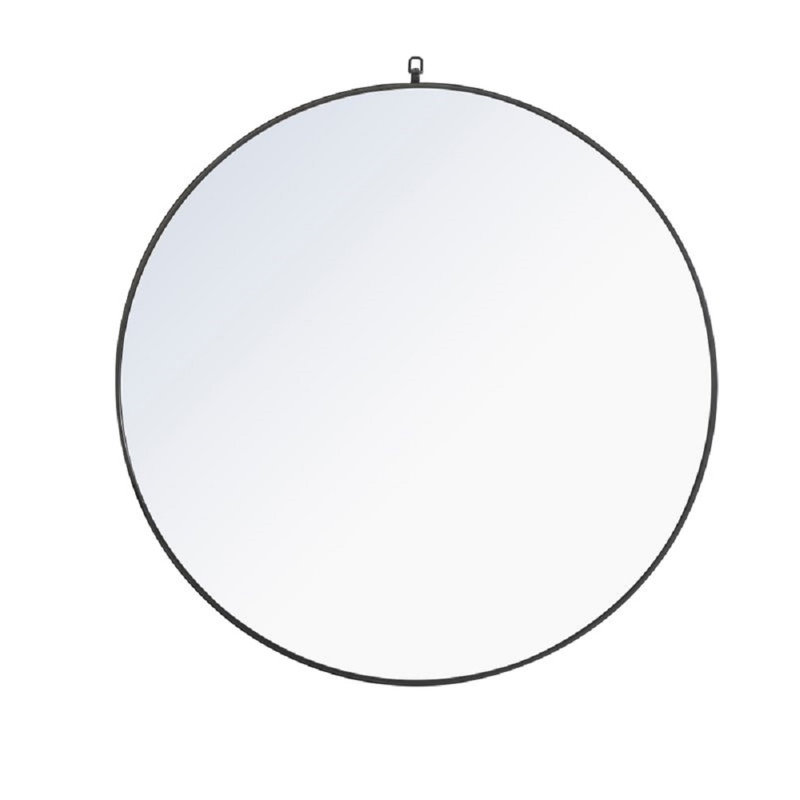 Miroir Cassie, Noir, 48 po x 48 po