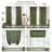 Chesham  Linen Textured Curtain Valances for Windows Light Filtering  Rod Pocket Farmhouse Country Rustic Kitchen Valances for Bedroom Living Room Bathroom-413569486-413569520