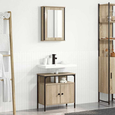 Frame Mounted Bathroom Cabinet