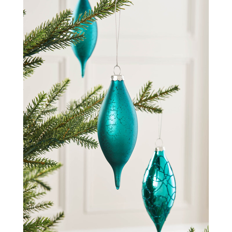14.71cm Solid Colour Glass Bauble