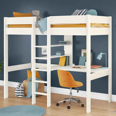 Uno Highsleeper with Integrated Desk and Shelving