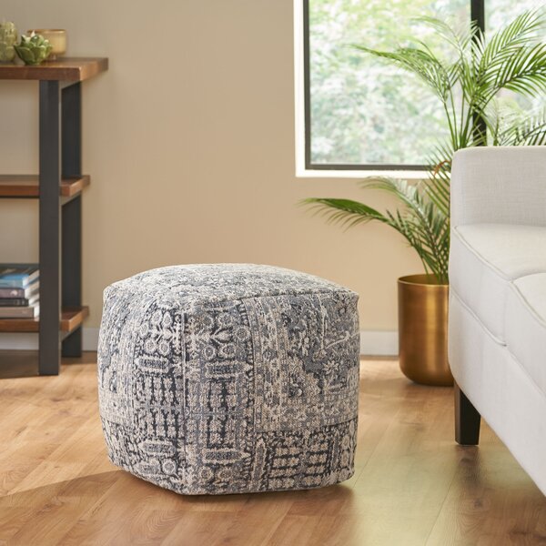 Home Loft Concepts Arimo Upholstered Pouf & Reviews | Wayfair