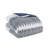 3 Piece Cotton Comforter Set With Chenille Tufting Navy King/Cal King-119418692-119418691