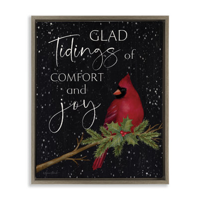 Art mural sur toile Comfort & Joy par Annie Lapoint
