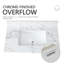 37"X22" Sintered Stone Bathroom Vanity Sink Top - White Ceramic Rectangular Easy To Handle And Install Upgrade Countertop Undermount Enhances Luxury
