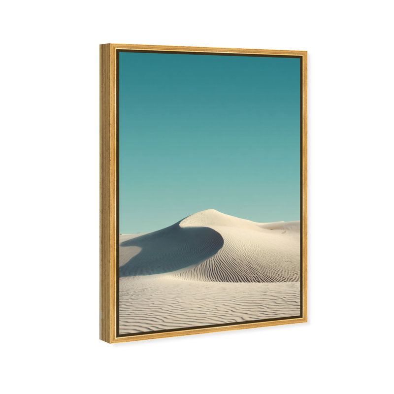 Sky Silence Print by Oliver Gal, 31"H x 21"W, Gold Floater Frame