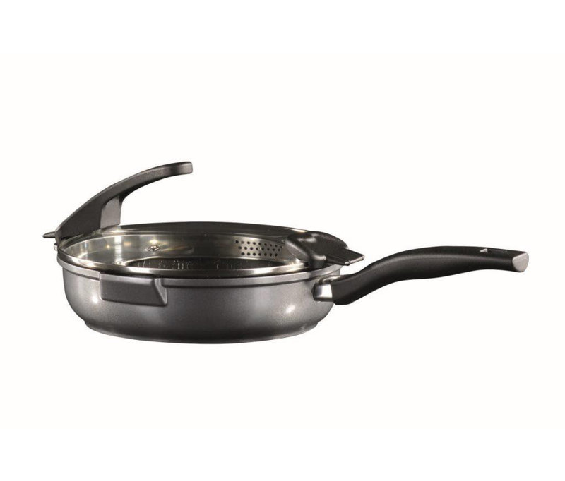 Stoneline Future Non-Stick Aluminum Saute Pan with Lid, 2.3 l