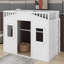 Lit mezzanine simple avec échelle-790725176