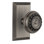 Studio Plate with Meadows Door Knob