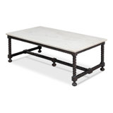 Barley Glass Cocktail Table