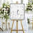 Scratched Wave Signature Mat Picture Frame, Photo Frame Wedding Guest Book Alternative, Autograph Picture Mat for Signature Board, Wedding Celebrations Graduations Support Encouragement or Retirement-1865004547