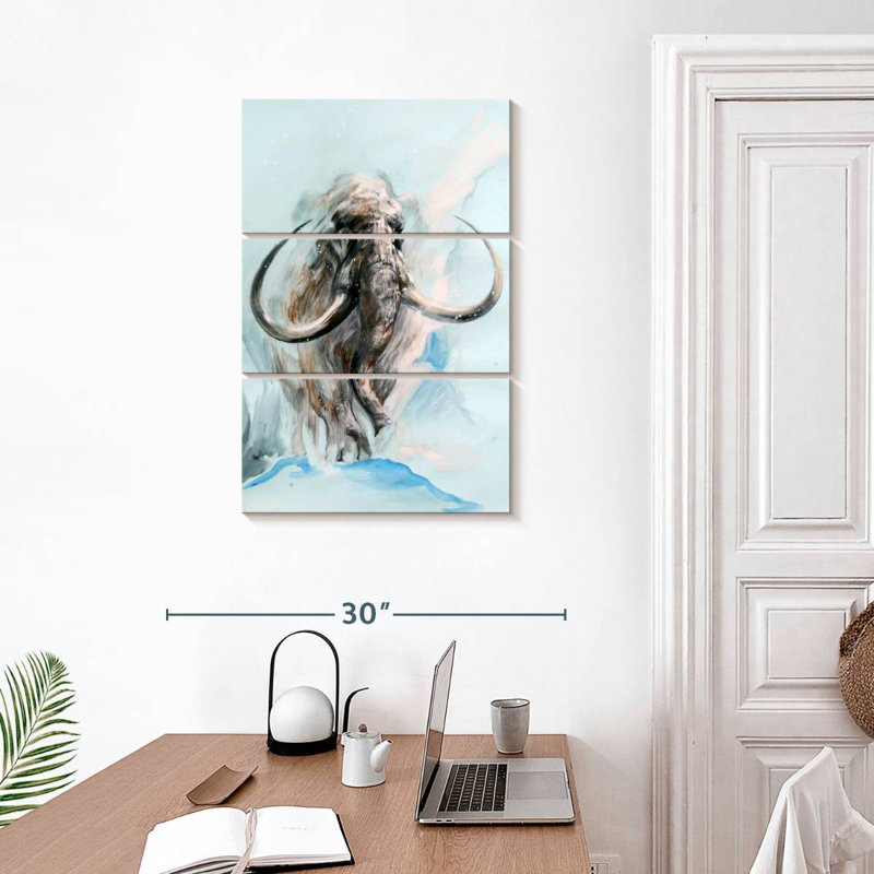 Brampt Mammoth, 32" H x 20" W