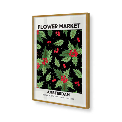 «Holiday Flower Market II», reproduction