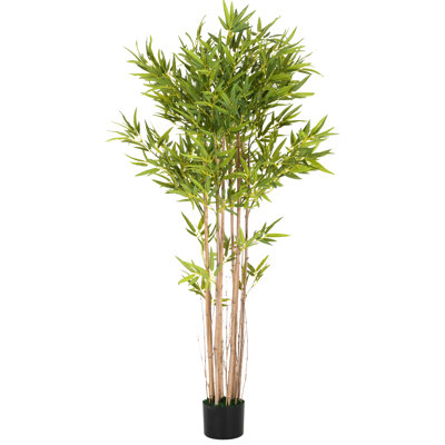 Artificial 70" With Pot - Lifelike Appearance, Pre Potted, Easy To Place, No Assembly, 39" W X D H, Realistic Look, Decor,