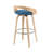 Maxime Modern Swivel Bar or Counter Stool with Upholstered Seat and Curved Wood Back-1049930770-1052174408-1052174422