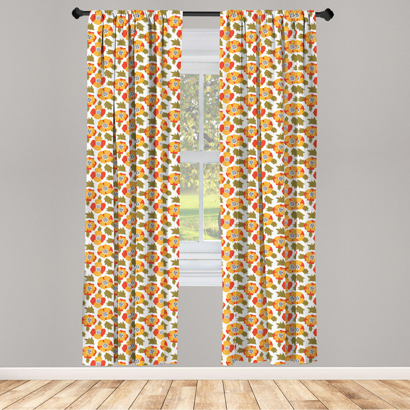 Panneau coulissant semi-diaphane avec passe-tringle Poppy, 28 po x 95 po