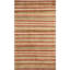 Tibetan Shag Rust Stripes Area Rug-1779362701