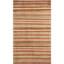 Tibetan Shag Rust Stripes Area Rug-1788318374
