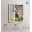 Décoration murale de Pâques «Meadow Bunny I» par Art Remedy, cadre blond, 20 x 24-565588172-565588173