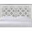 Tabor Chippendale White Headboard - Queen-1295057920