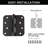 Design House 189522 Door Hinges For Interior Doors 6-pack 4-inch X 4-inch – Rounded 5/8-inch Radius Steel Door Hinge – Antique Brass – Fits Standard Doors-92166898