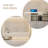Modern Minimalist Beige Baked Enamel Creative Design Reception Desk