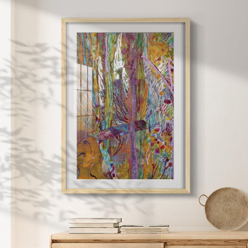 Waking Dream III -Framed Print, Natural, 25.5" H x 17.5" W