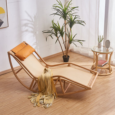 Real Rattan Preparation Home Leisure Rocking Chair Rocking Chair