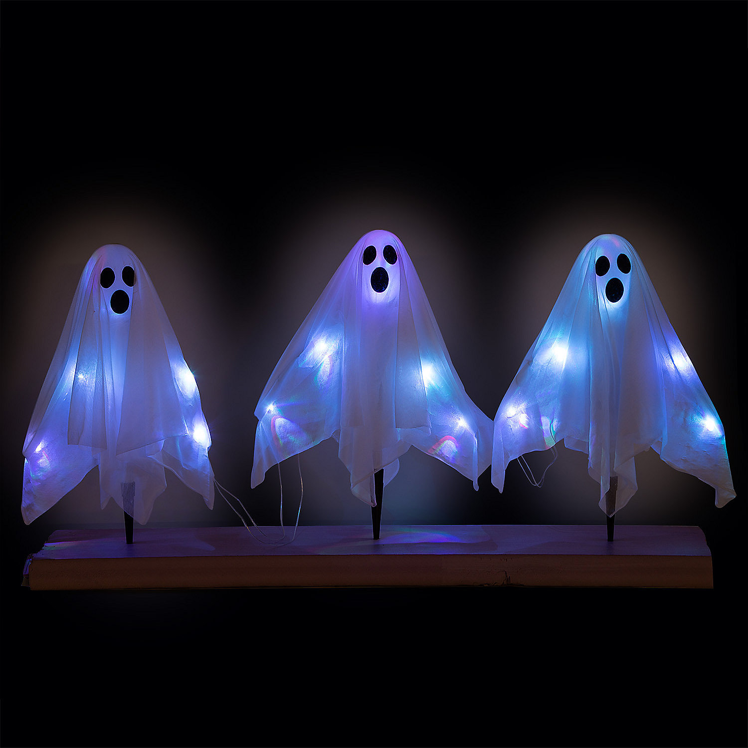 LED Lighted Ghost Yard Display