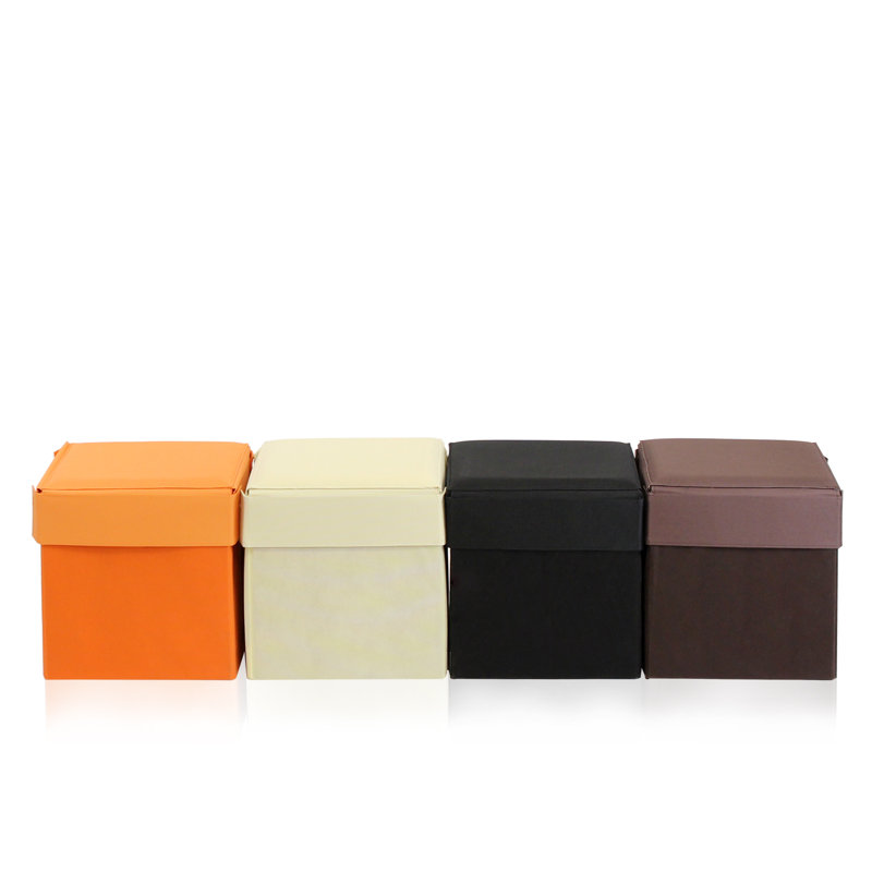 Repose-pieds rangement Jordan, Noir