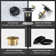 Single-Hole Single-handle Bathroom Faucet with Drain Assembly