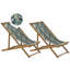 Engracia Reclining Deck Chair