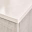 Commode marin à 6 tiroirs avec miroir - Gris