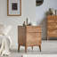 Gabrielle 45cm W Solid Wood Bedside Table