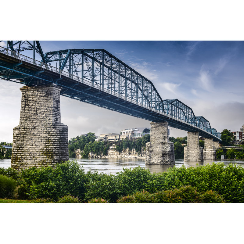 Walnut Street Bridge by SeanPavonePhoto - Wrapped Canvas Print, 51cm H x 76cm W