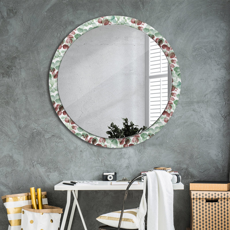 Huldar Glass Flat Wall Mirror