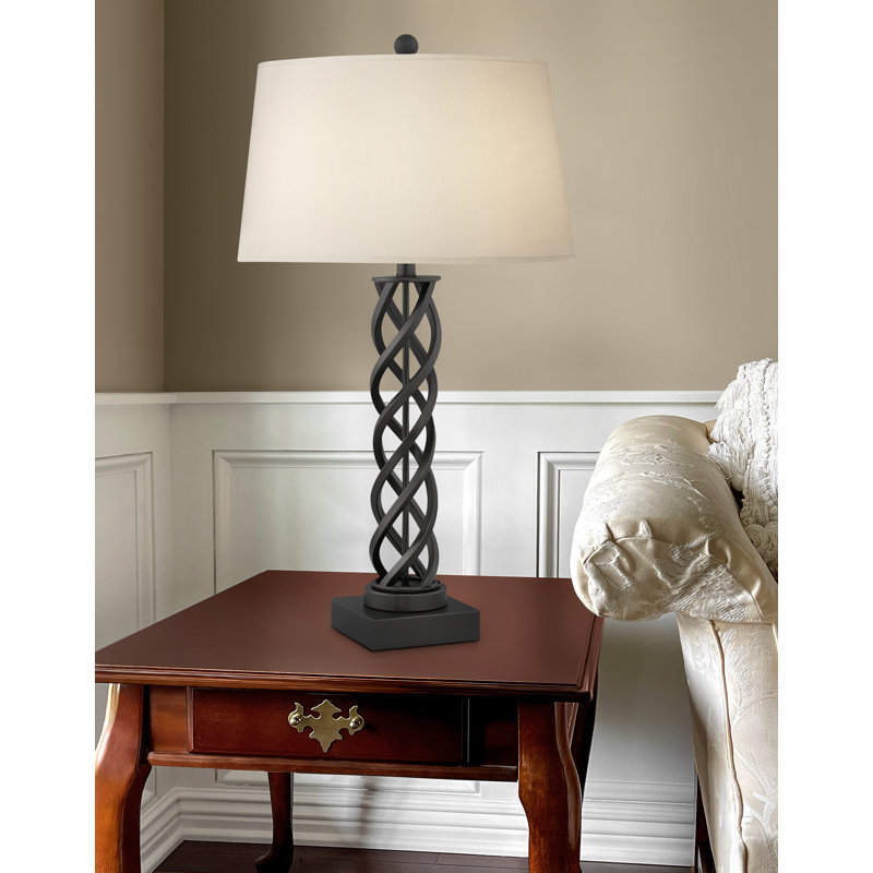 Ensemble de lampe de table 32 "Taranto, Bronze, Beige clair