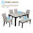 6-Piece Dining Table Set