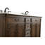 Ensemble de meuble-lavabo double 60 po Angelique-425715435-472891010