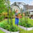 Tall Garden Arch Trellis For Climbing Plants, Large Grape Vine Support Arch Arbour Trellis