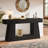63'' Farmhouse Console Table, Wooden Sofa Table For Living Room, Narrow Entryway Table-427048745