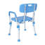 Joey 300 Lb. Chaise de bain et de douche à capacité réglable avec dossier à profondeur réglable