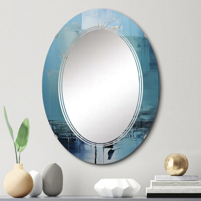 Atascosa - Miroir mural oval